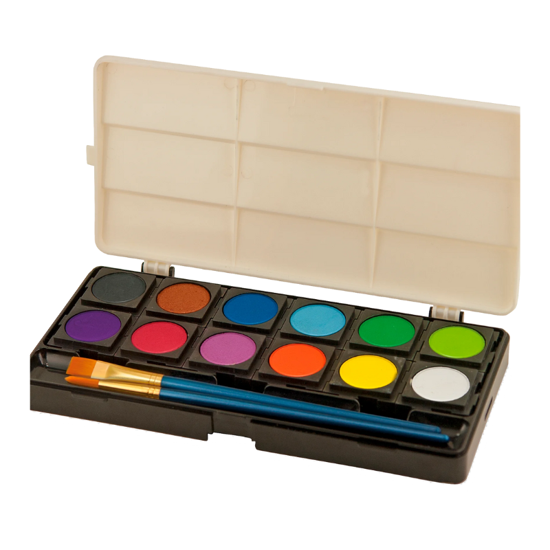 Peter Pauper Studio Series 12 Colour Dry Gouache Paint Set