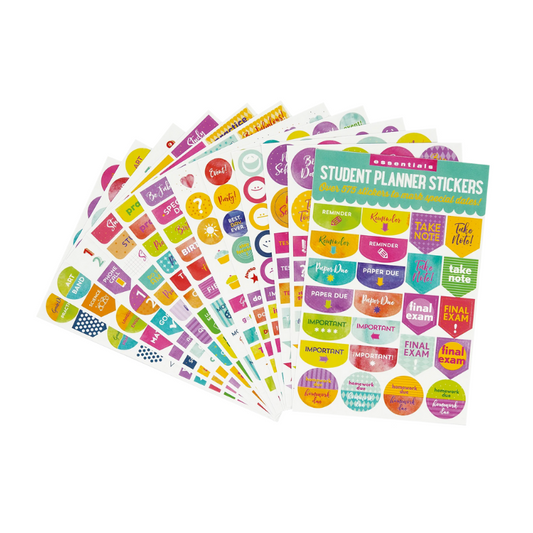 Peter Pauper Essentials Student Planner Stickers