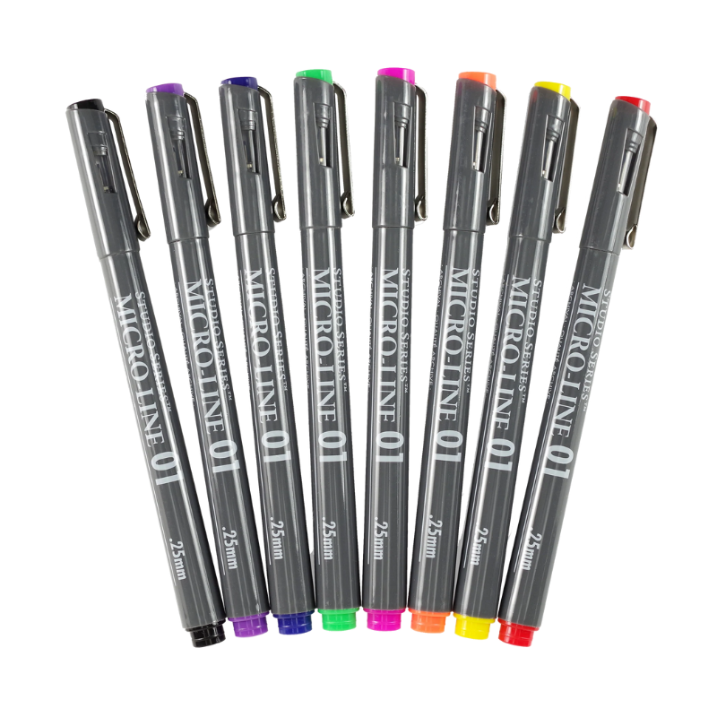 Peter Pauper Bible Micro-Line Color Pens (8/Pack)