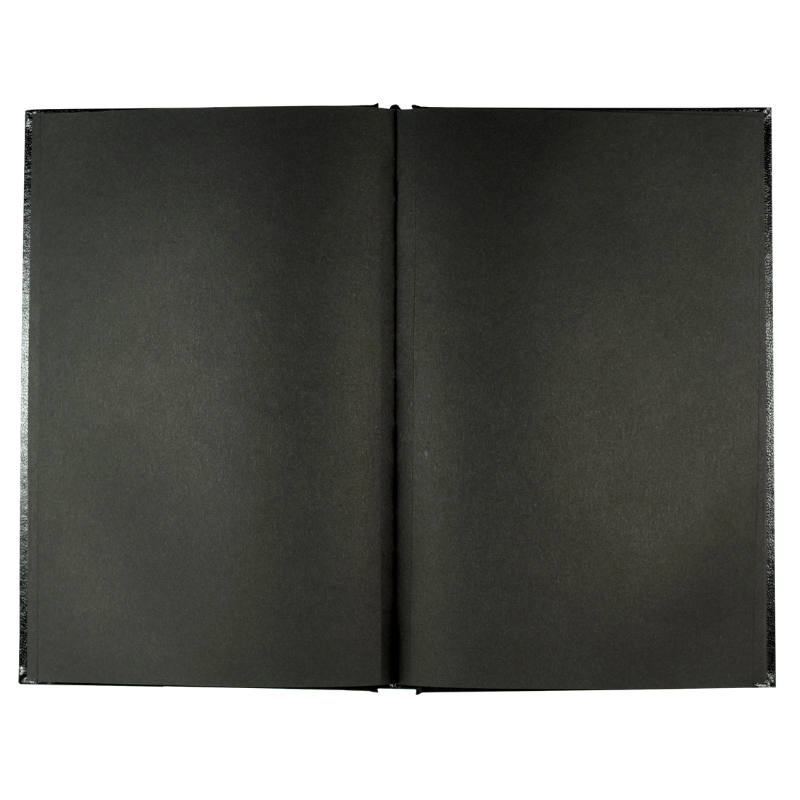 Peter Pauper Premium Black Paper Sketchbook - 5" x 8"
