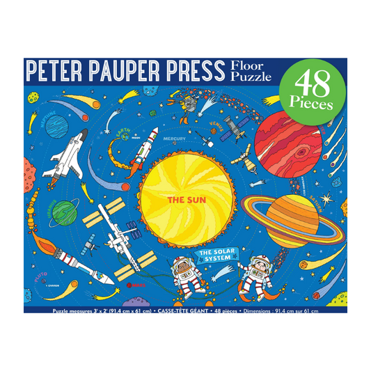 Peter Pauper The Solar System Kids' 48 Piece Floor Puzzle