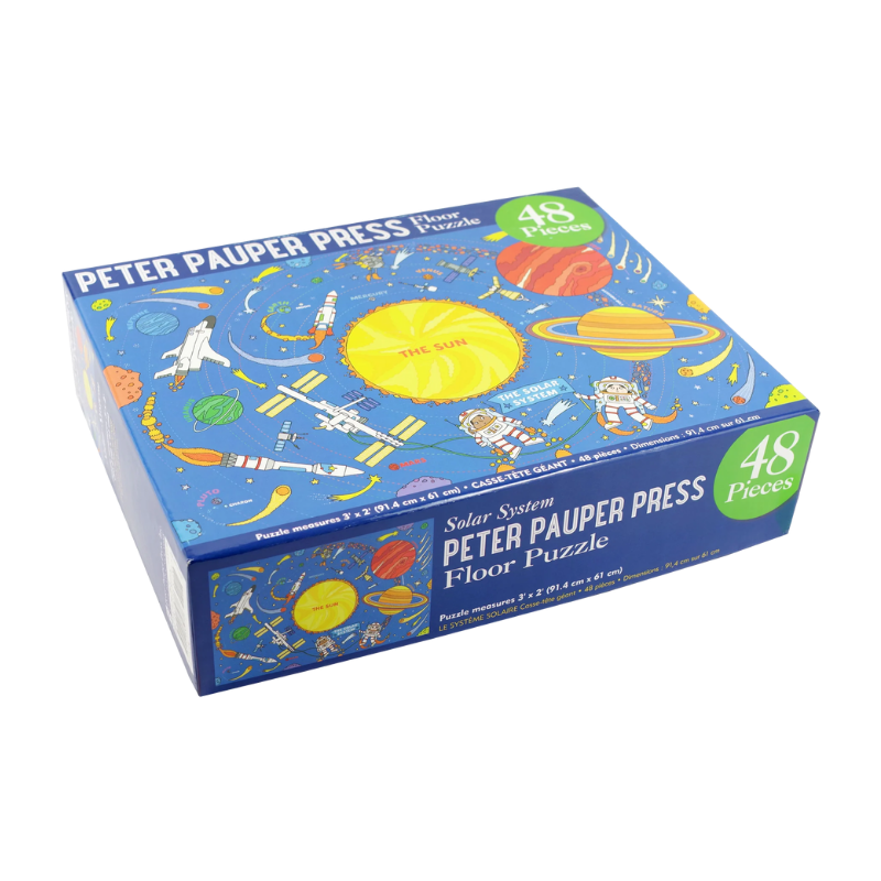 Peter Pauper The Solar System Kids' 48 Piece Floor Puzzle