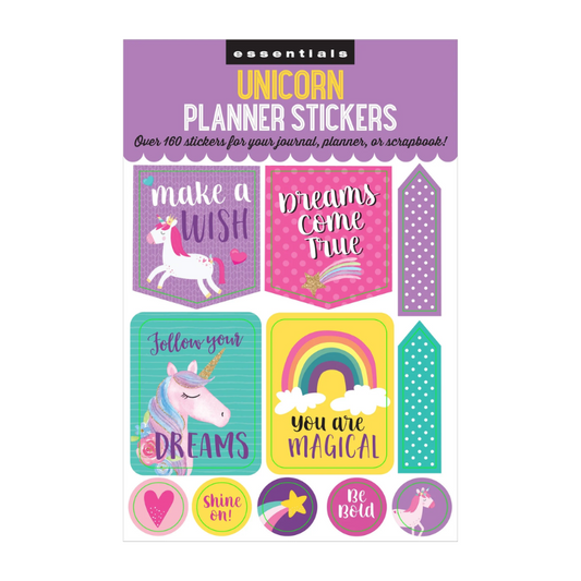 Peter Pauper Essentials Unicorn Planner Stickers