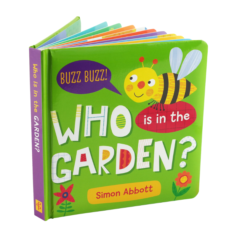 Peter Pauper Who is in the Garden? Board Book