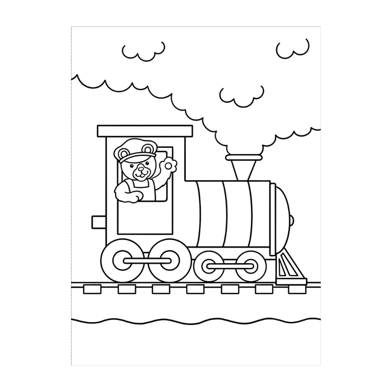 Peter Pauper My First Colouring Book - Things That Go