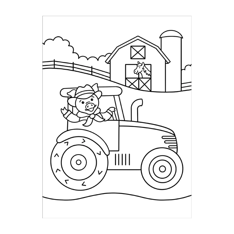 Peter Pauper My First Colouring Book - Things That Go