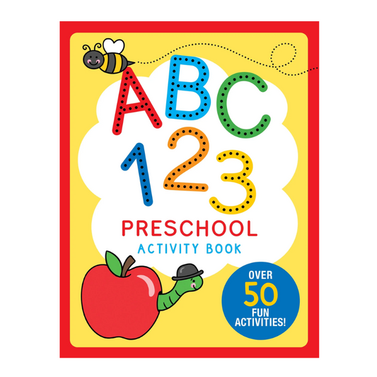Peter Pauper ABC 123 Preschool Activity Book