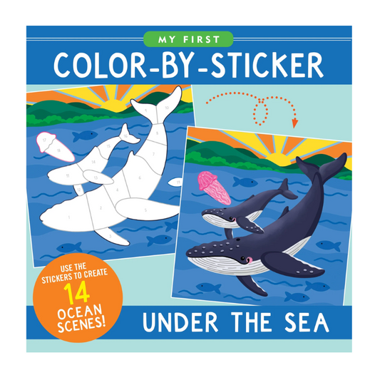 Peter Pauper My First Colour-By-Sticker Book - Under the Sea