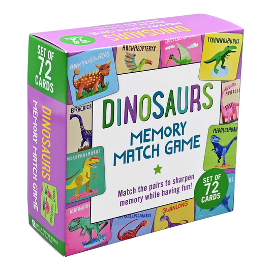 Peter Pauper Dinosaurs Memory Match Game