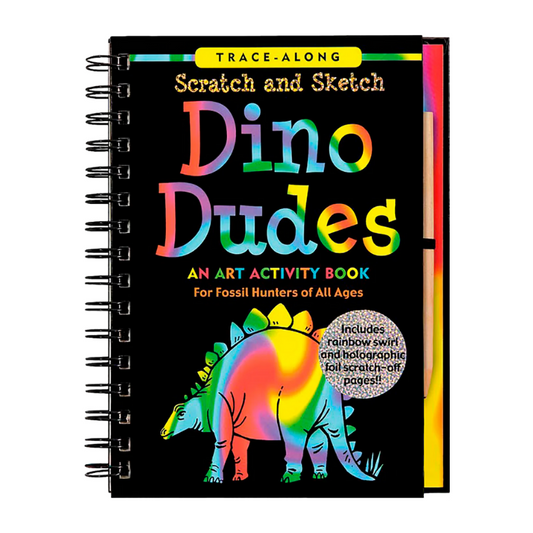 Peter Pauper Dino Dudes Scratch and Sketch