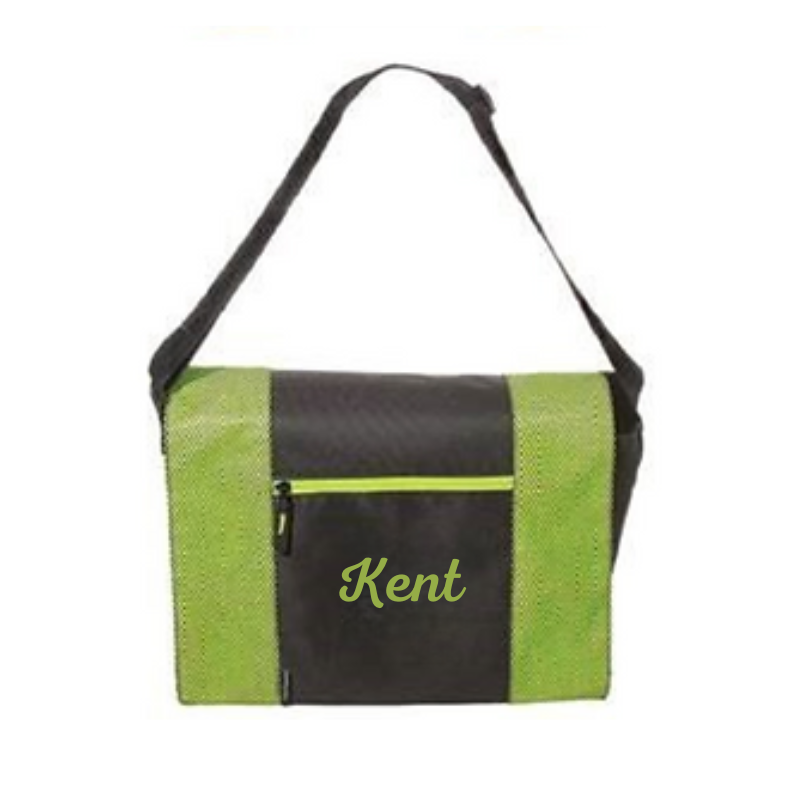Personalised Protector Padded & Lined Laptop Bag - Green
