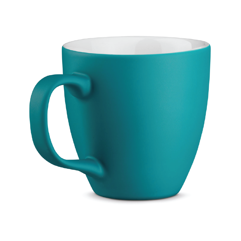Personalised 15oz Porcelain Mug - Turquoise