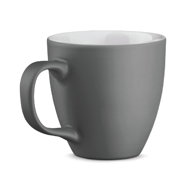 Personalised 15oz Porcelain Mug - Grey