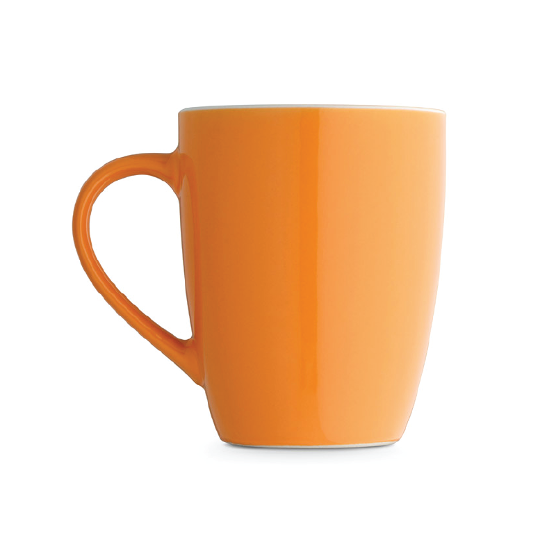 Personalised Cinander 12.5oz Ceramic Mug - Orange