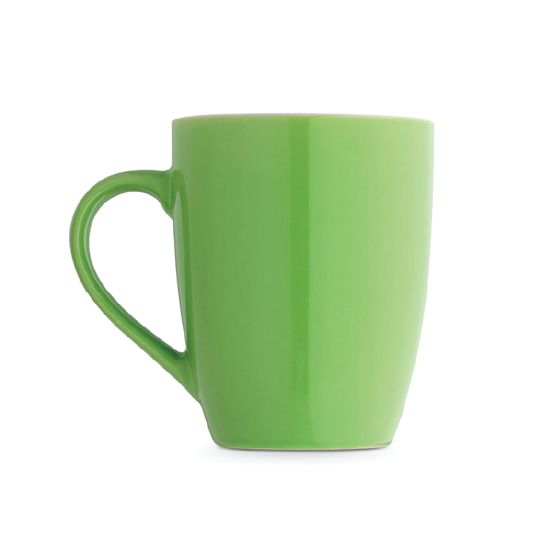 Personalised Cinander 12.5oz Ceramic Mug - Light Green