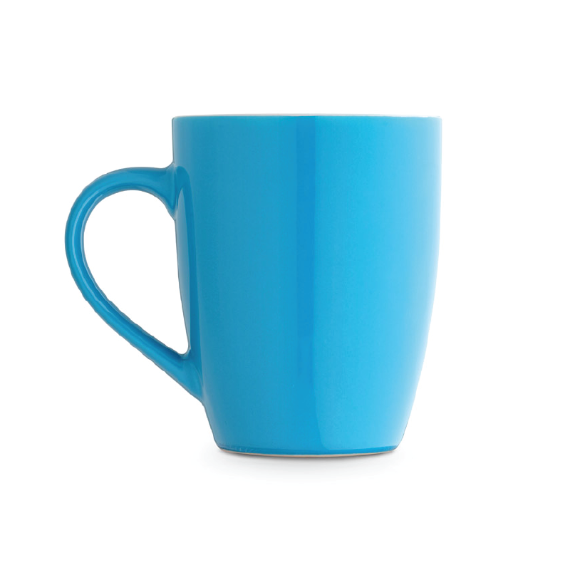Personalised Cinander 12.5oz Ceramic Mug - Light Blue