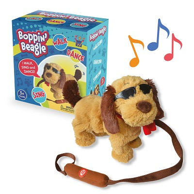 Wonderbox Boppin' Beagle Plush Toy
