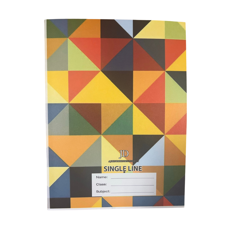 Winners Exercise Book - Single Line (12/Pack) - 6.25" x 8" - 40shts / 80pgs