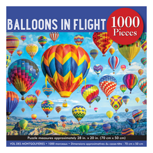 Load image into Gallery viewer, Peter Pauper Balloons in Flight 1000 Piece Jigsaw Puzzle
