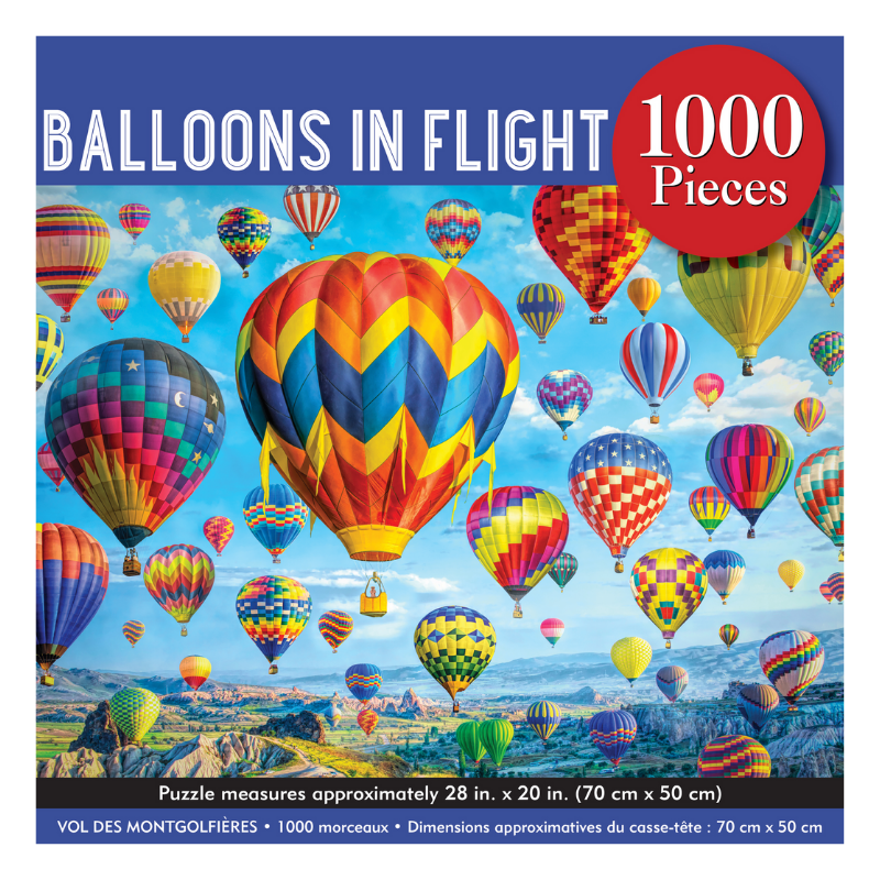 Peter Pauper Balloons in Flight 1000 Piece Jigsaw Puzzle