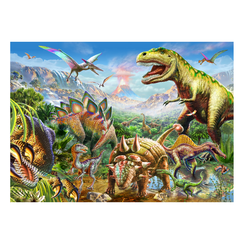 Peter Pauper Dinosaur World 1000 Piece Jigsaw Puzzle