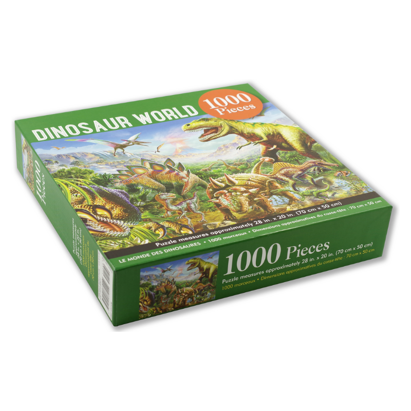Peter Pauper Dinosaur World 1000 Piece Jigsaw Puzzle