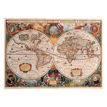Load image into Gallery viewer, Peter Pauper Old World Map 1000 Piece Jigsaw Puzzle
