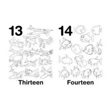 Load image into Gallery viewer, 123 Numbers Preschool Colouring Book

