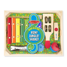 Load image into Gallery viewer, Melissa &amp; Doug - Band-in-a-Box - Hum! Jangle! Shake!
