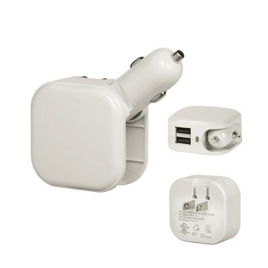 2-in-1 Dual Device Port Charger