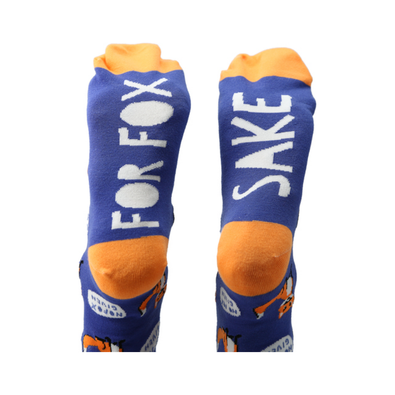 Pavilion Unisex Cotton Blend Socks - For Fox Sake