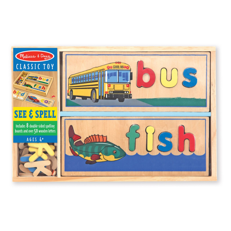 Melissa & Doug - See & Spell Learning Toy