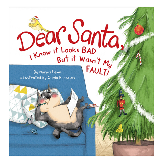 Peter Pauper Dear Santa, I Know It Looks Bad but It Wasn't My Fault! Hardcover Story Book
