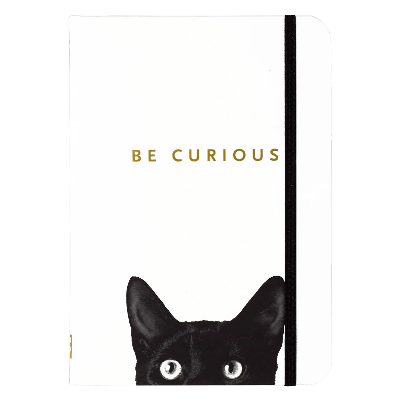 Peter Pauper Curious Cat Journal - 5" x 7"