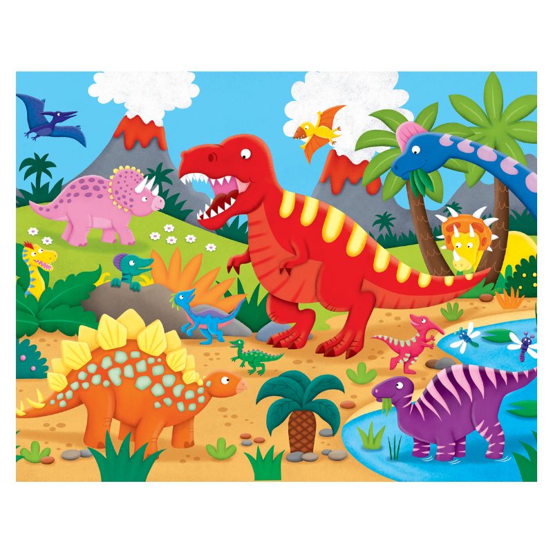 Peter Pauper Dinosaur 48 Piece Kids' Floor Puzzle