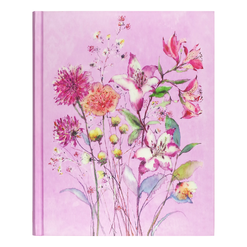 Peter Pauper Purple Wildflowers Journal - 7" x 9"