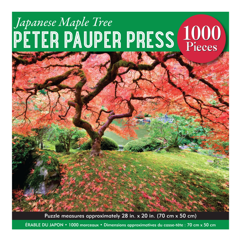 Peter Pauper Japanese Maple Tree 1000 Piece Jigsaw Puzzle