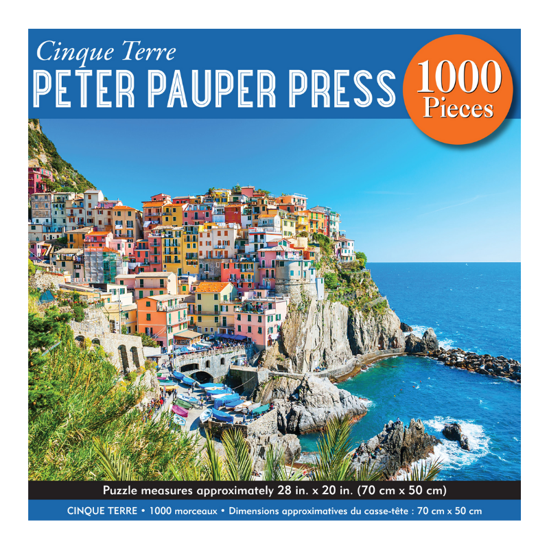 Peter Pauper Cinque Terre Jigsaw Puzzle