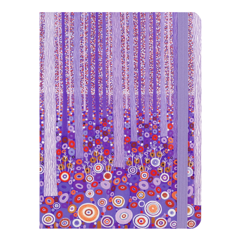 Peter Pauper Purple Forest Journal - 6" x 8"