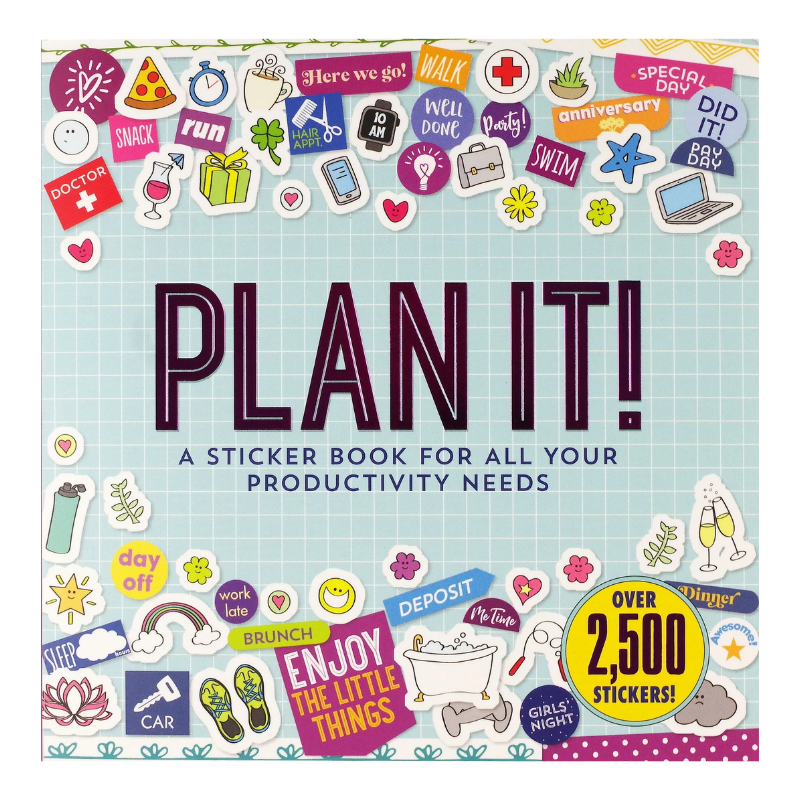 Peter Pauper Plan It! Sticker Book