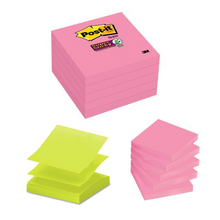 Load image into Gallery viewer, 3M Neon 3&quot; X 3&quot; Post-it Notes (100 Sheets)

