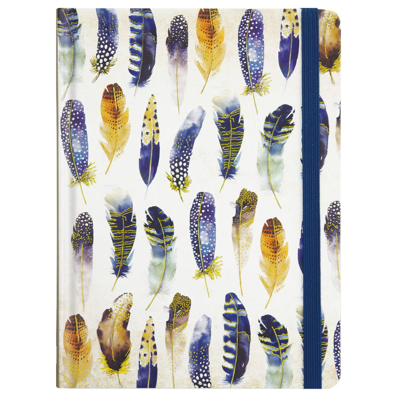 Peter Pauper Watercolor Feathers Journal - 6