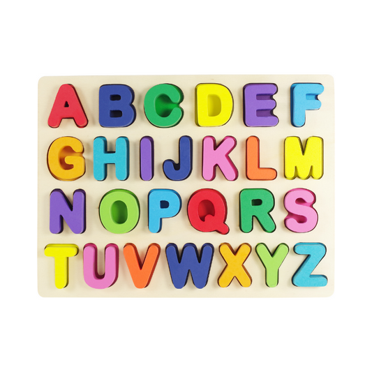 Peter Pauper Wooden Alphabet Puzzle