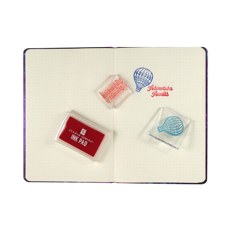 Peter Pauper Dot Journaling Clear Stamp Set