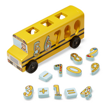 Load image into Gallery viewer, Melissa &amp; Doug - Number Matching Math Bus
