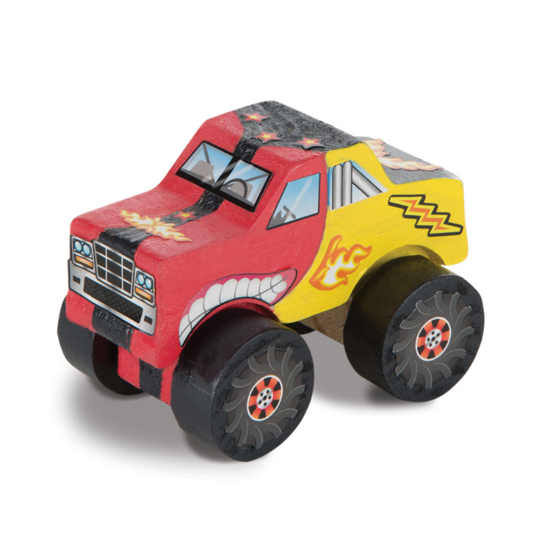 Melissa & Doug - Created by Me! Monster Truck Wooden Craft Kit
