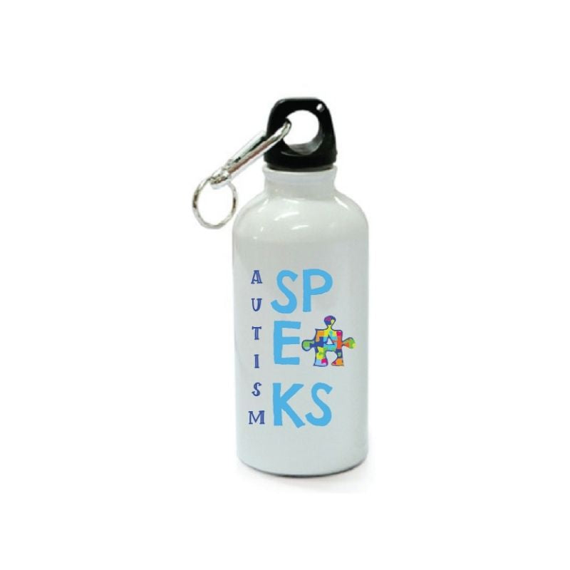 Autism Awareness 400ml Sublimation Water Bottle - Autism Speaks