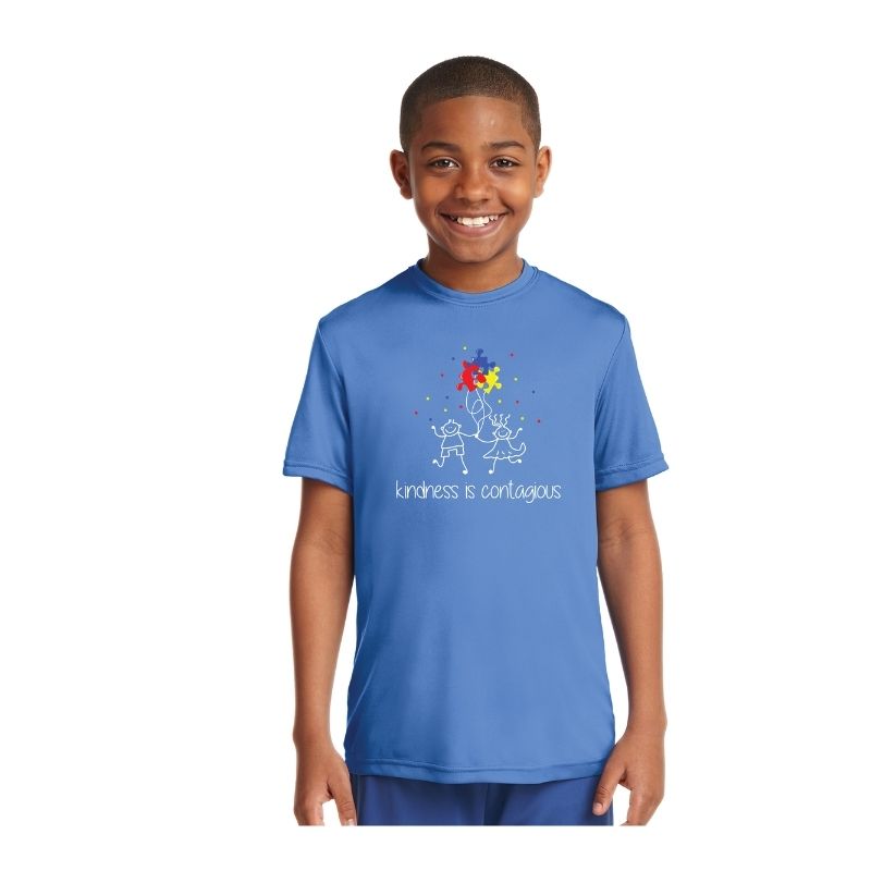 Autism Awareness Kids Competitor T-Shirt - Kindness