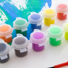 Load image into Gallery viewer, BAZIC 0.17 FL OZ (5 mL) 12 Colour Kid&#39;s Paint w/ Brush
