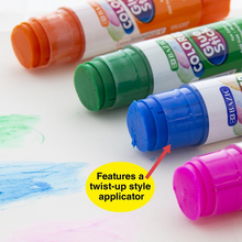 Load image into Gallery viewer, BAZIC 8g / 0.28oz Washable Coloured Glue Stick (4/Pack)
